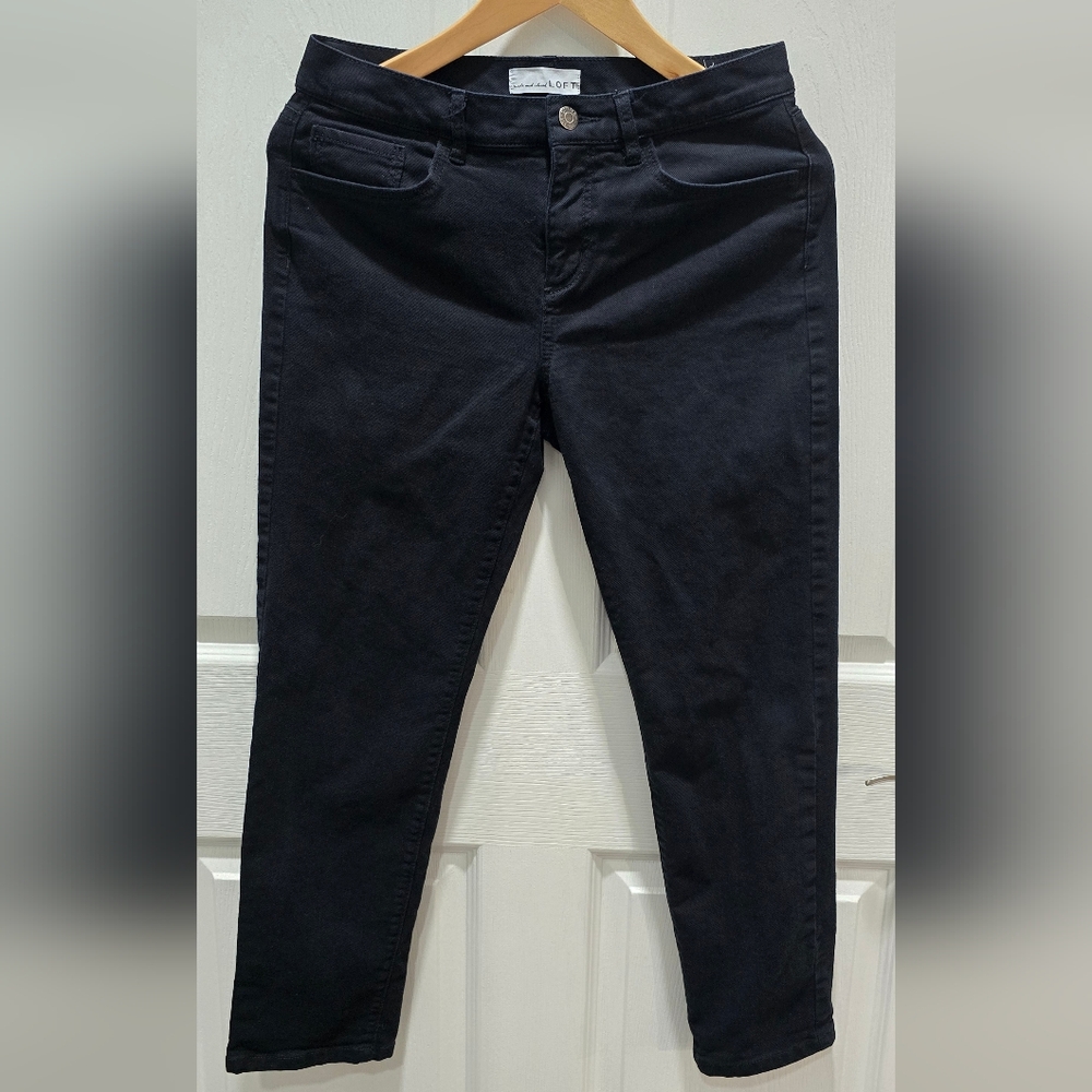 LOFT Black Denim Jeans